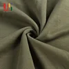 Free sample army green acrylic french terry dty Canadian upholstery 100 polyester fleece fabric