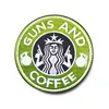 3D Embroidery Armband SW Coffee Patch Tactical Guns and Coffee Patch Badges Patch