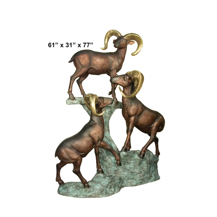 Home Decoration Metal Goat Sculpture For Sale Buy Metal Goat