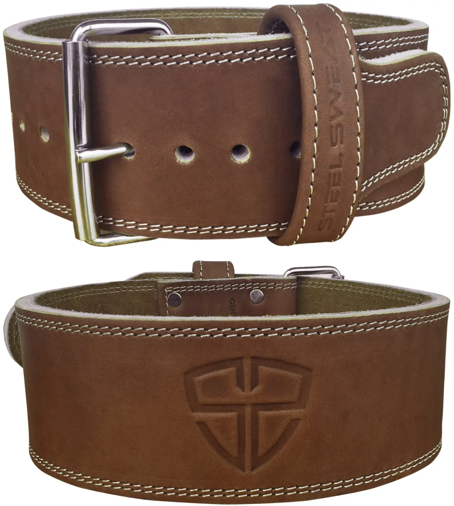 thick brown belt