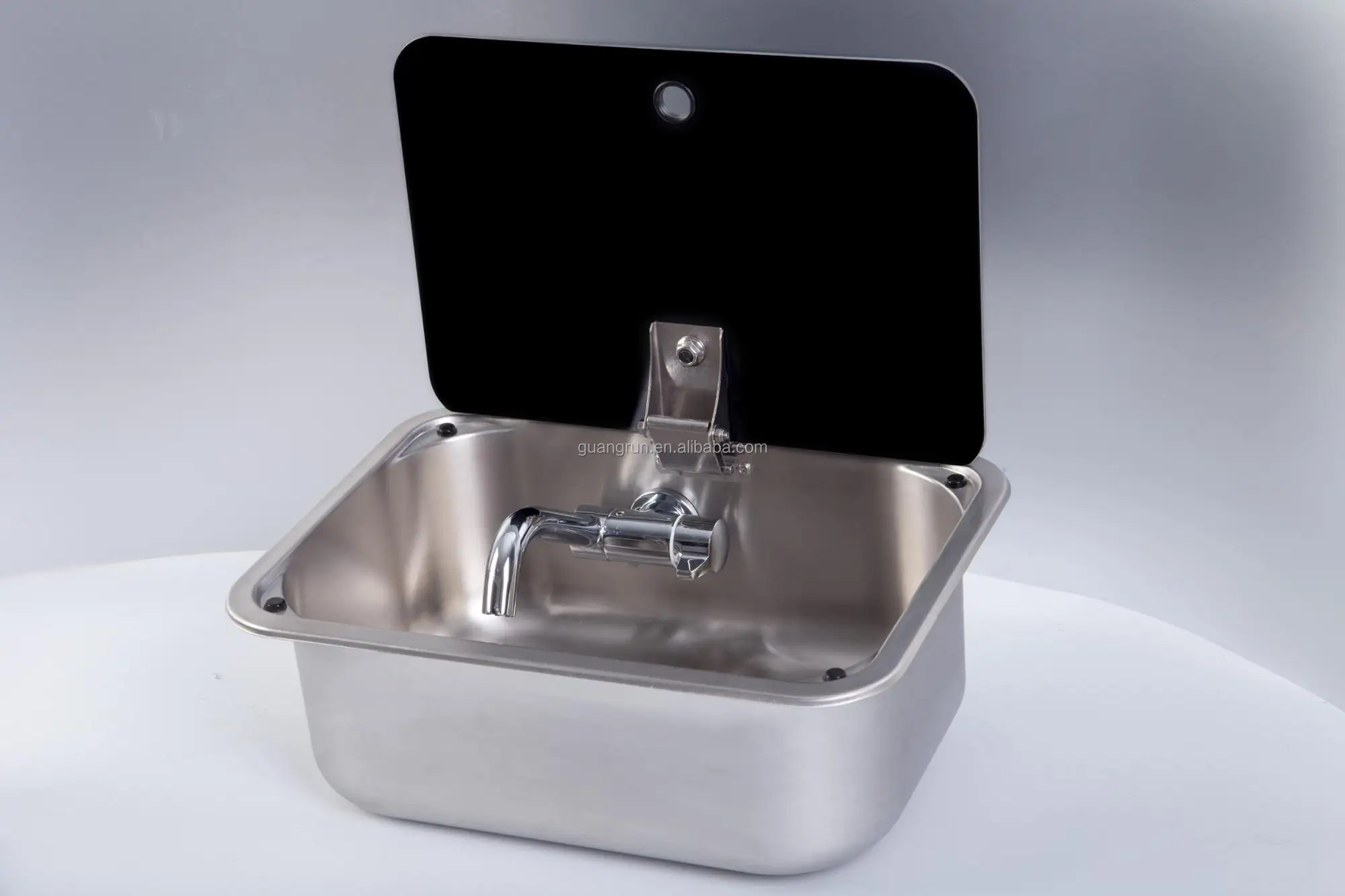 Dometic Type Stainless Steel Rectangular Hand Wash Basin Rv Sink