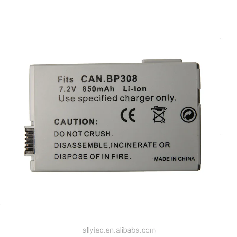Optura 600 MVX4i Batería Li-ion para Canon Ixy DV M5 HV10