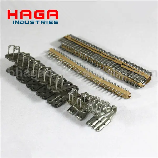Carbon Steel Conveyor Belt Fastener Bolt Solid Plate Belt Fasteners