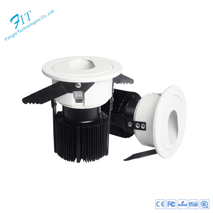 10w Downlight Color Temperature Tunable Adjust Angle Led Down Light Spotlight