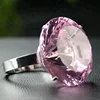 Hot Sell 80mm K9 Crystal Diamond Napkin Ring price for Wedding decoration