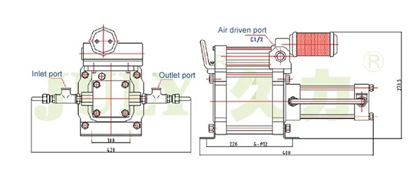 ammonia gas booster pump