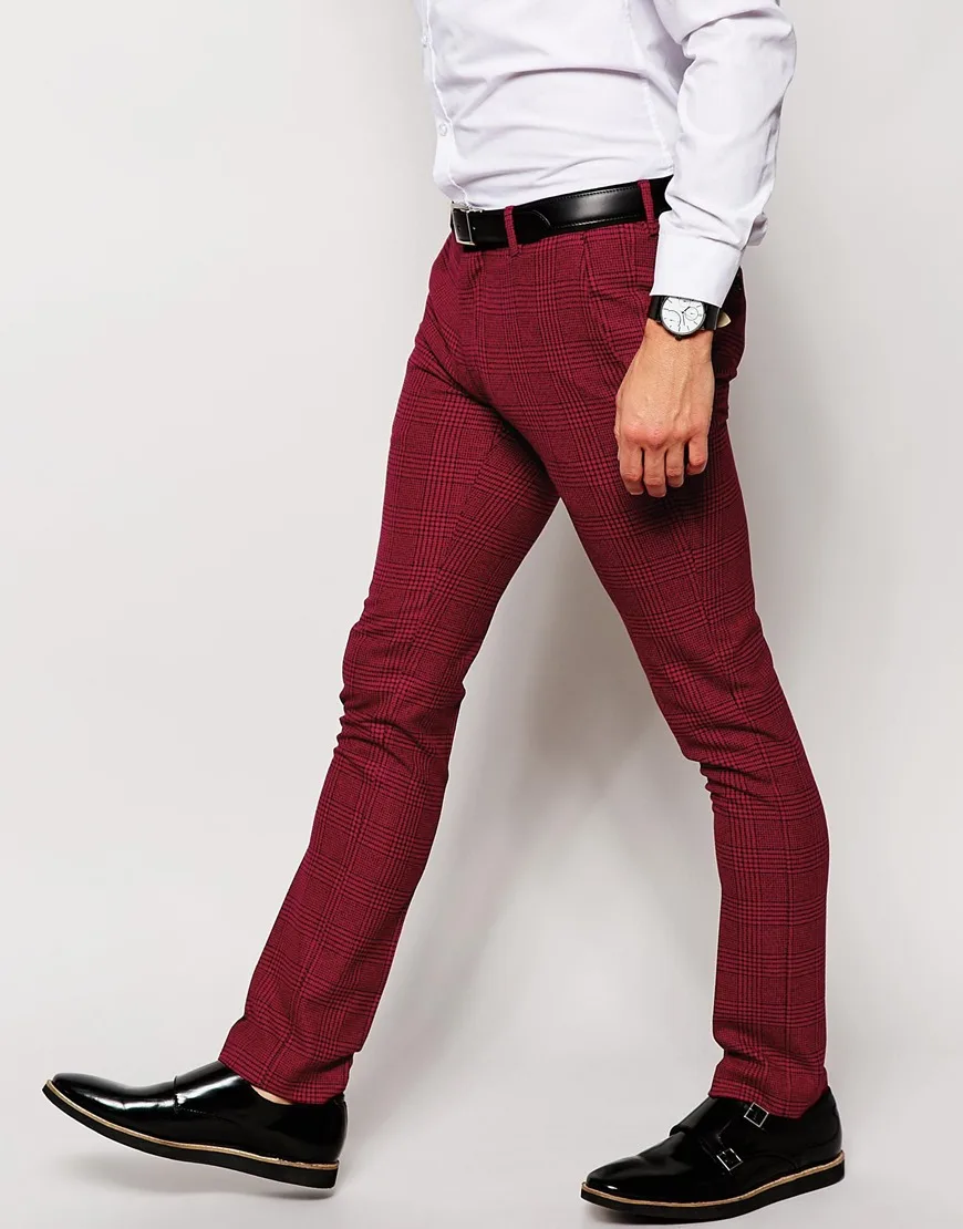 fitted chino pants