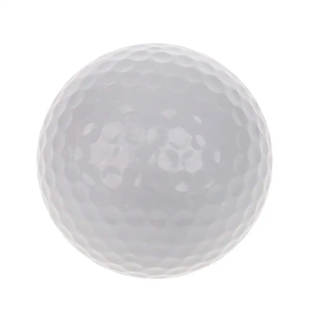 Dovewill Golf Luminous Ball Training Balls Professional Fluorescent Rubber Tournament Ball Golf Gift Accessory