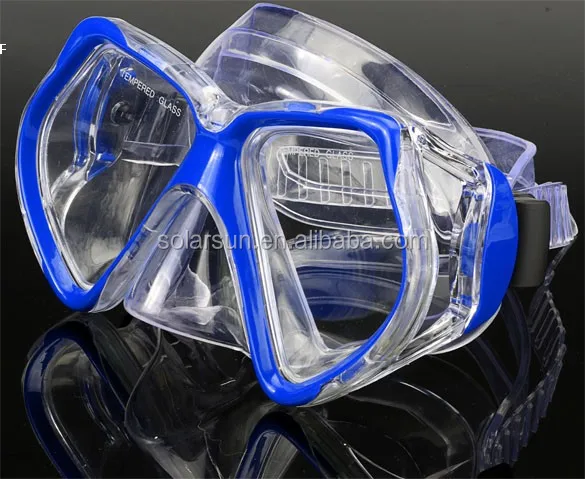 Wholesale Cheap Summer Promotion price buy Adult scuba diving equipment silicone diving mask + semi-dry snorkel gear kit