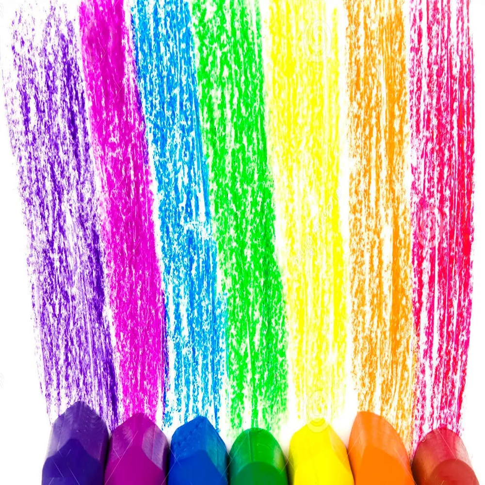 36 Pack Washable Highlighter Wax Crayon In Vivid Shades Buy Wax