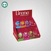 Modern Custom Logo Cardboard Counter Display Stand Corrugated Mini Card Counter Display Rack