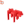 Durable ball valve lockout security locks