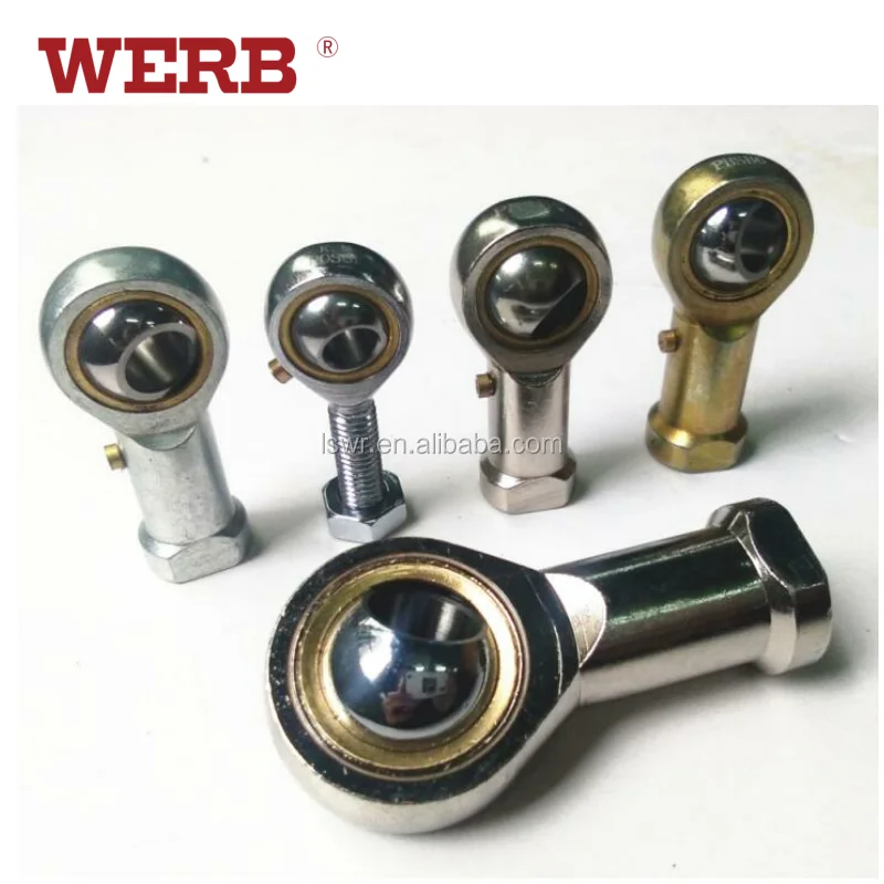 Metric Right Hand Female Thread Connector Rod End Joint Bearing Zinc Plated