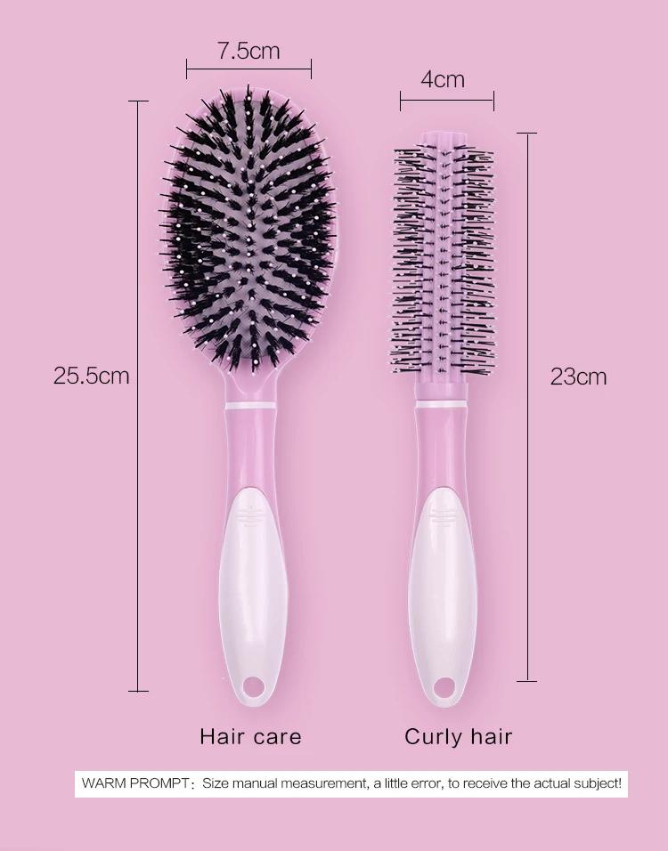 EUREKA 9511CEJ Round Hair Brush Small Cleaner In The Handle New Design Modle Hair Brush