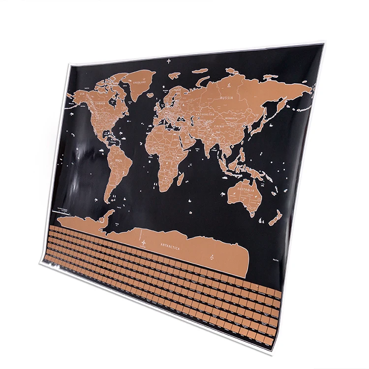world map to scratch