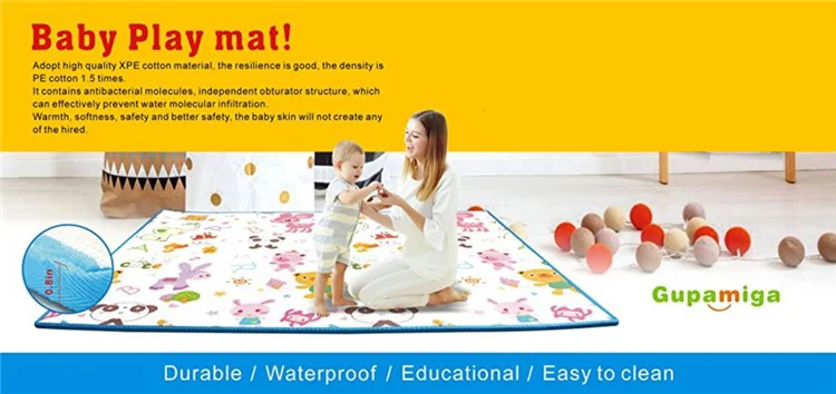 gupamiga baby play mat