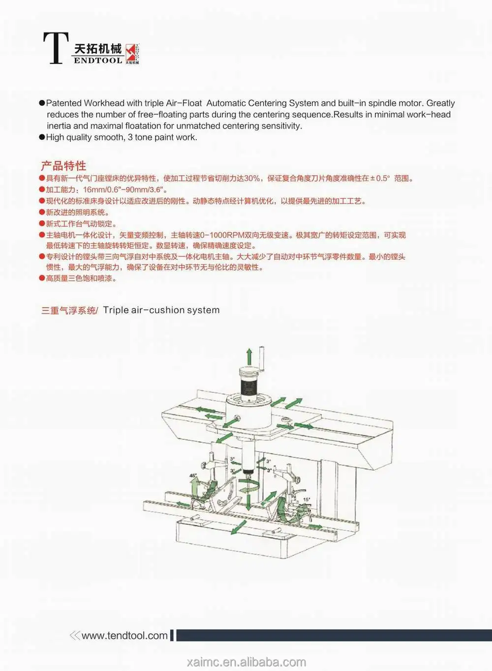 High quality Valve Seat Boring Machine TX90 with cheap price