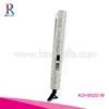 Pure White Glitter Crystal Decorative High Tech Low Price Nano Titanium Plate Magic Ionic Hair Straightener