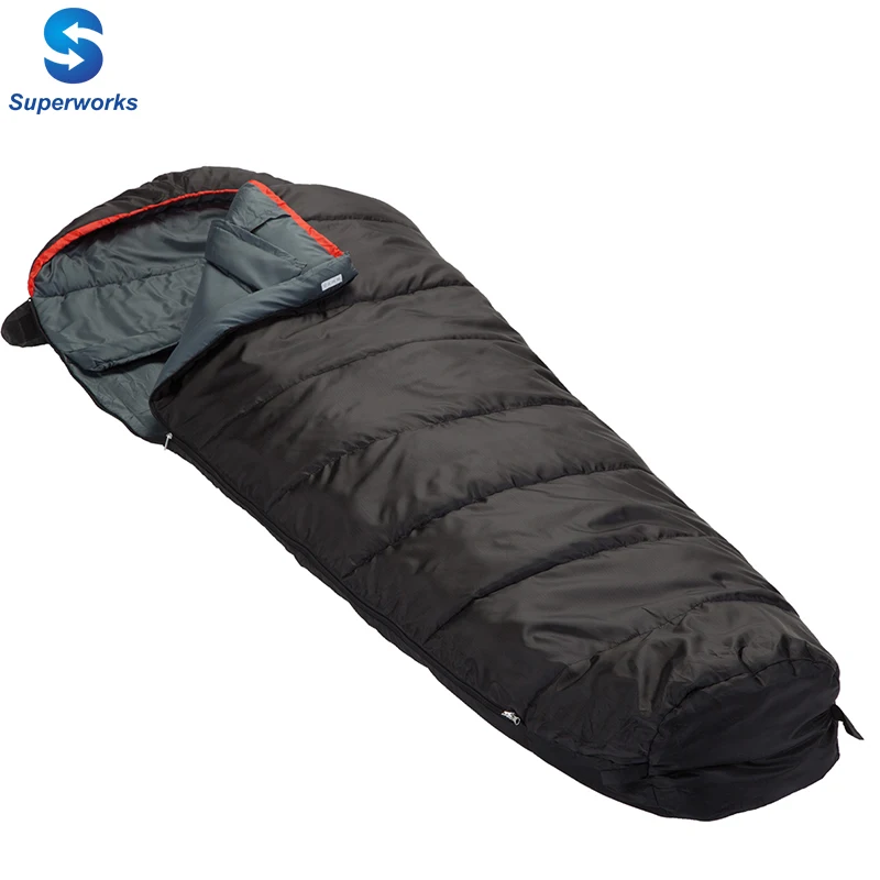 mummy shape sleeping bag camping and hiking sleep bag