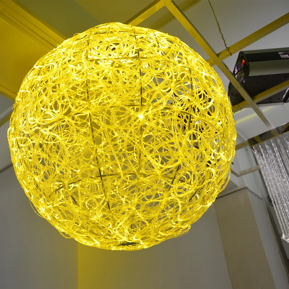 fiber optic ball light