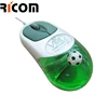 Floater mouse customized logo,OEM/computer wired liquid mouse, water filled mouse