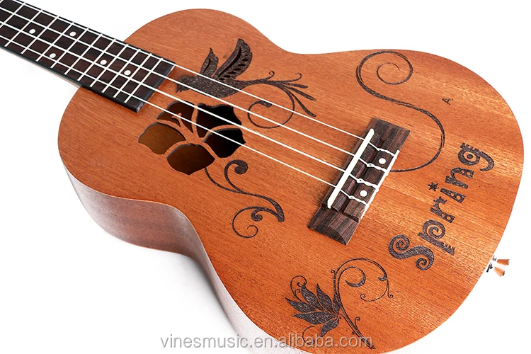 Factory Price China Ukulele Tenor With Engraving Holiday Design Buy