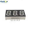 Shenzhen factory cheap price 3 digit 0.40inch common anode Red color LED seven segment display