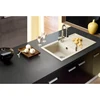 Solid surface kitchen man made quartz stone top