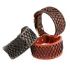 Minimalist jewelry hemp rope braided handmade leather bracelet