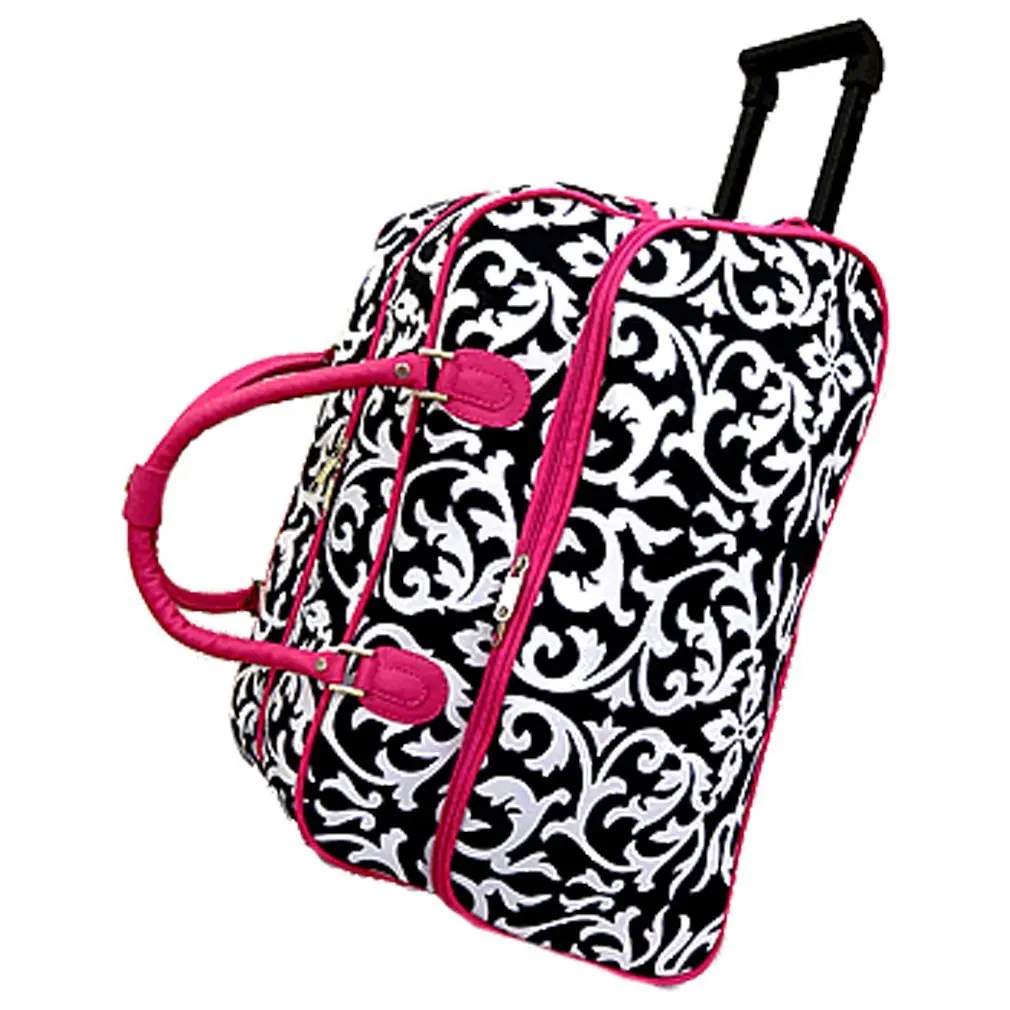 cute rolling duffle bag