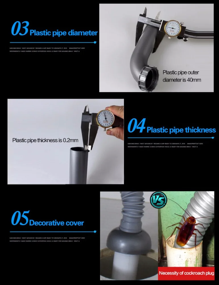 GN029-KITCHEN DRAIN PIPE-4