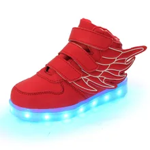 2016 Simulation Led Shoes For children Fashion High Quality Unisex LED Luminous Shoes girls & boys Casual Shoes led shoe kids