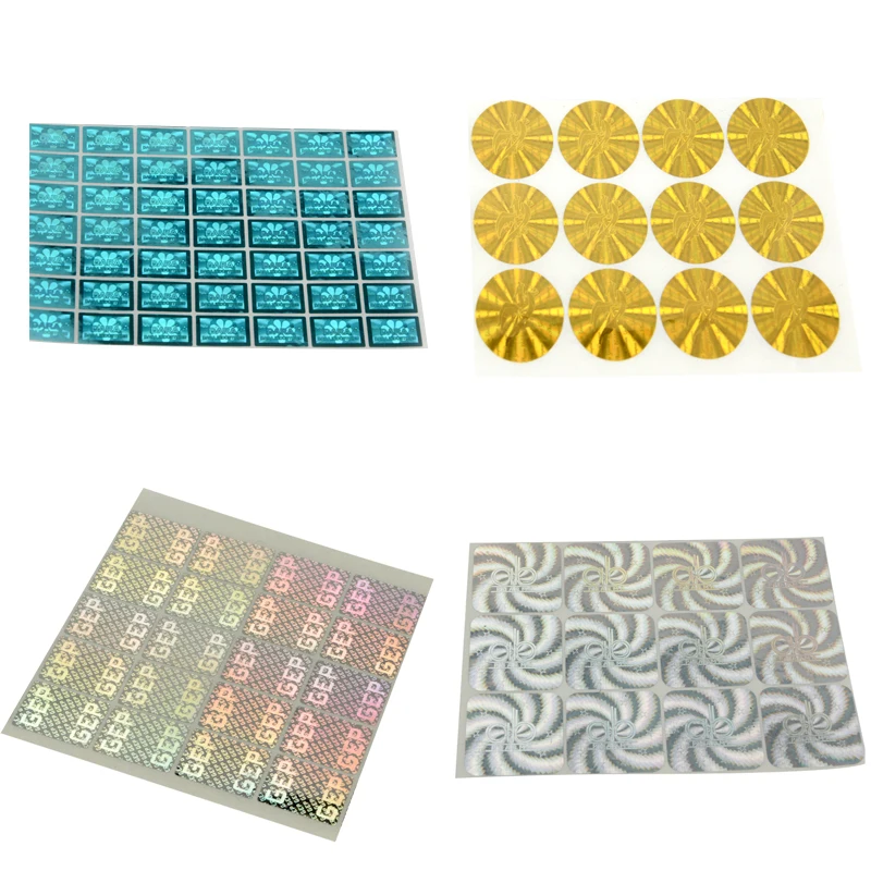 certificate hologram printing hologram ticket with letter