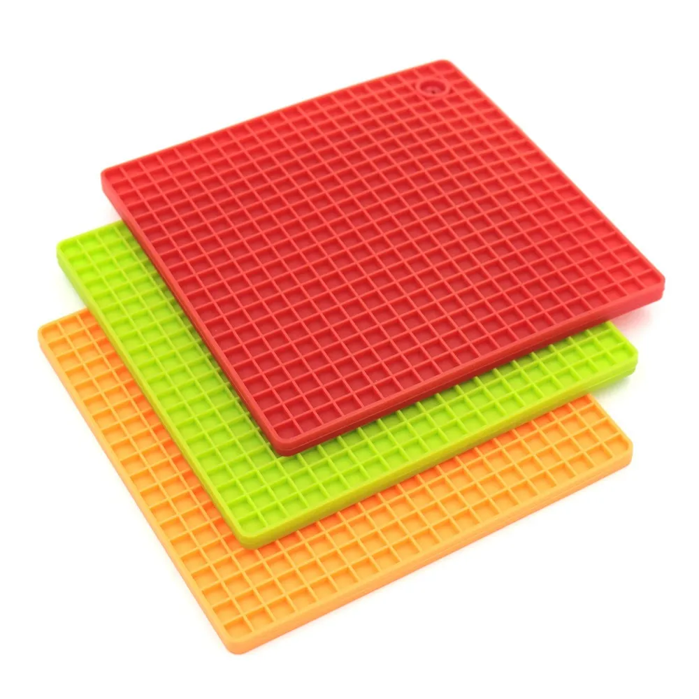 Best Selling Product Square Silicone Mat Silicone Table Heat Resistant ...