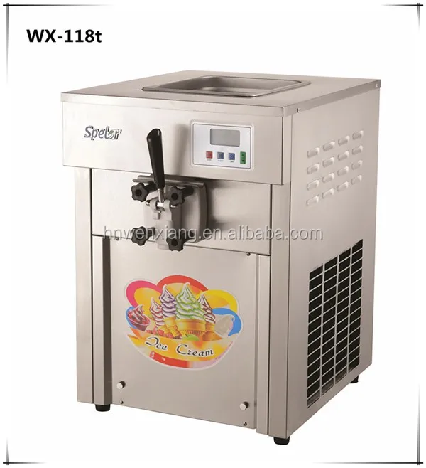 Wx118t 1 Flavor Commercial Italian Sundae Ice Cream Maker Machine For Sale Buy Sundae Ice
