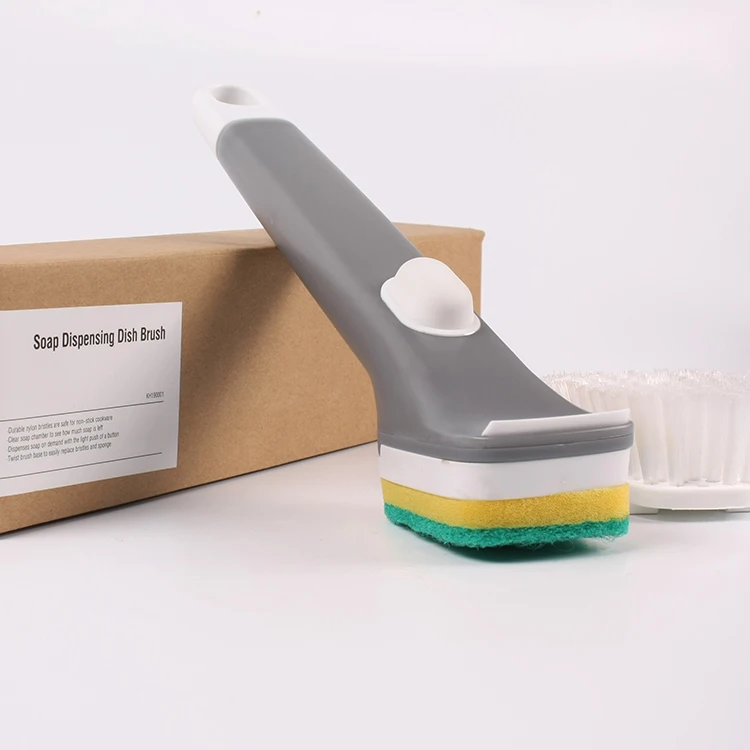 Best Seller New Design Cleaning Dish Washing Sponge Dish Pot Brush With