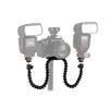 Dual arm Variable Macro Flash Bracket mount holder Camera for Canon for Nikon for Olympus