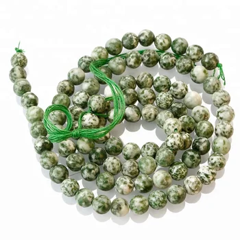 Fashion 8mm Natural Jade Green Point Gemstone,Smooth Round Loose Beads ...