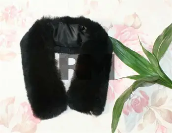 rabbit fur collar