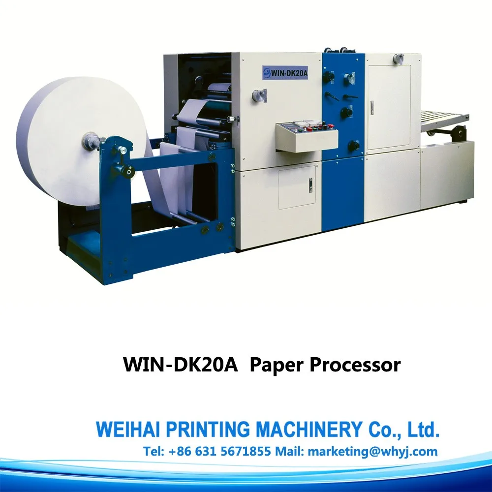 Dk20a Paper Perforating Machine With Folding Die Culting Counting