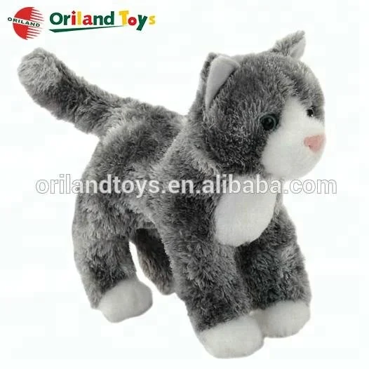 cute realistic cat plush