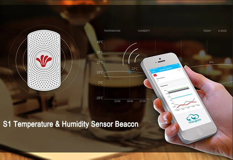 Ble 5.0 Nrf52832 Chip Wireless Temperature Sensors Buy Wireless
