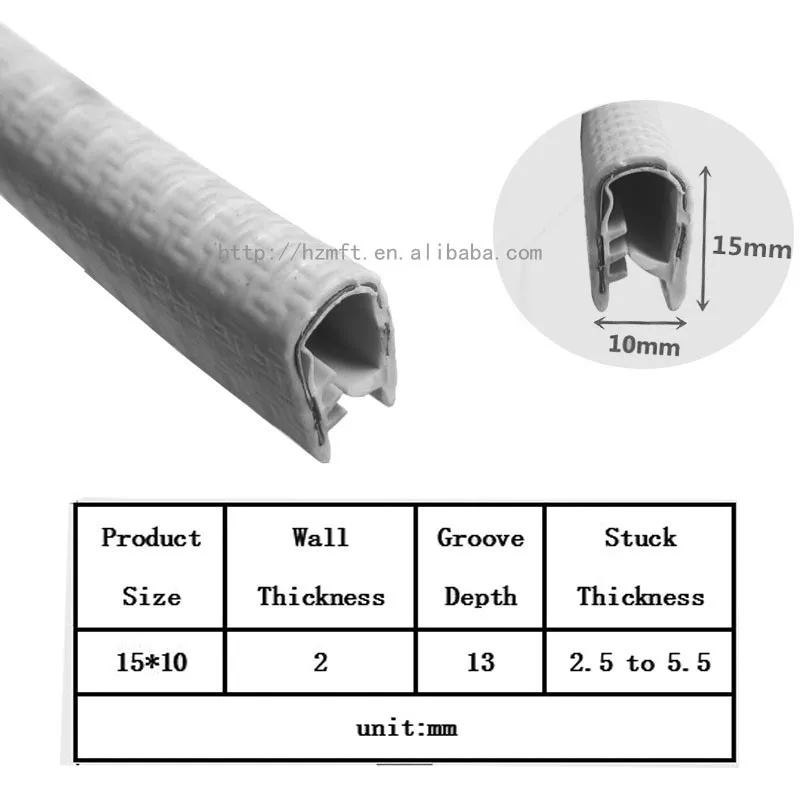 Anticollision U Shape Rubber Sealing Strip Profiles Made In China