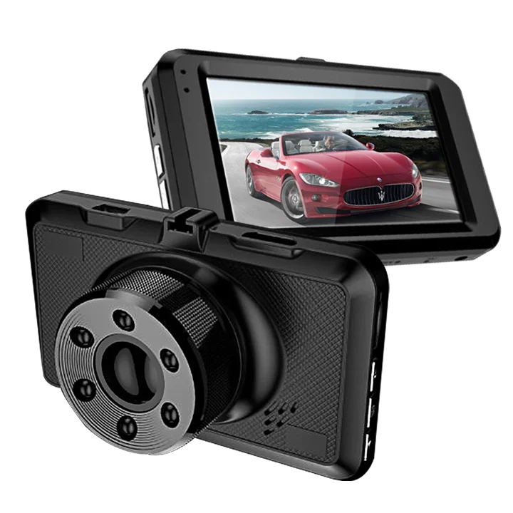 Zinc Alloy Full Hd 1080p Car Video Recorder Camera With Rear Videw