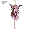 Cheap OEM ornament figurine magical fae resin sexy small fairy figurine hanging fairies