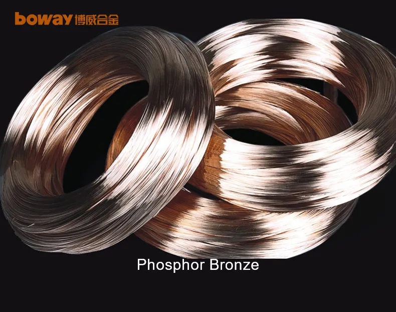 Boway Alloy C51000 C51100 C51900 C52100 Phosphor Hard Brass Wire