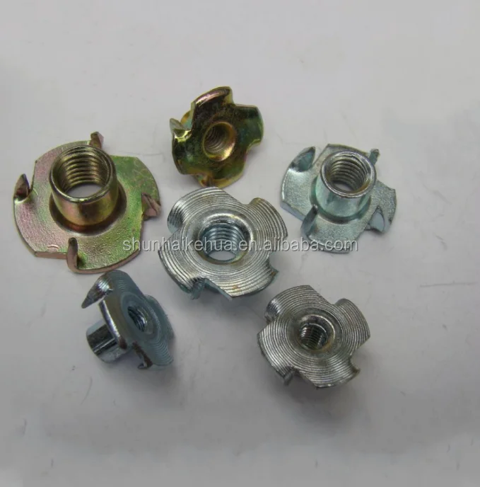 Stainless Steel T Nut Tnut Tnut 3/8 Buy Three Hole Plate Nut,Lock