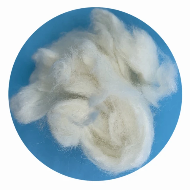 
bleached white 2000NM/2800NM/3000NM Hemp Fiber for spinning 