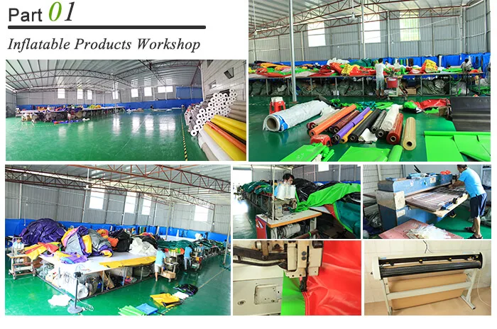 Half Red/ Blue Inflatable Bumper Bubble Soccer Ball With Window