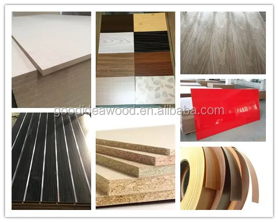 High quality Melamine MDF/Colorful MDF/Melamine MDF faced Board